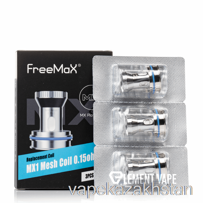 Vape Smoke FreeMaX MX Replacement Coils 0.15ohm MX1 Mesh Coils